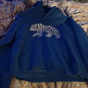 The North Face Boys' Blue Hoodie